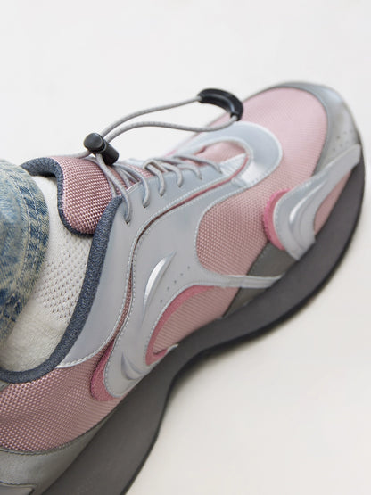 MOON PINK RIPPLE SNEAKERS
