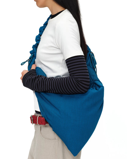 LOTUS PLEATED DRAWSTRING BAG