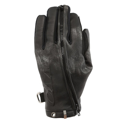 ZIP CUFF LEATHER TECH GLOVES