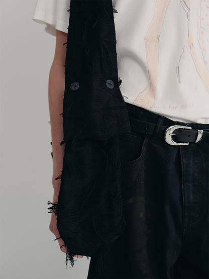 FRINGED ARC MUMMY BAG