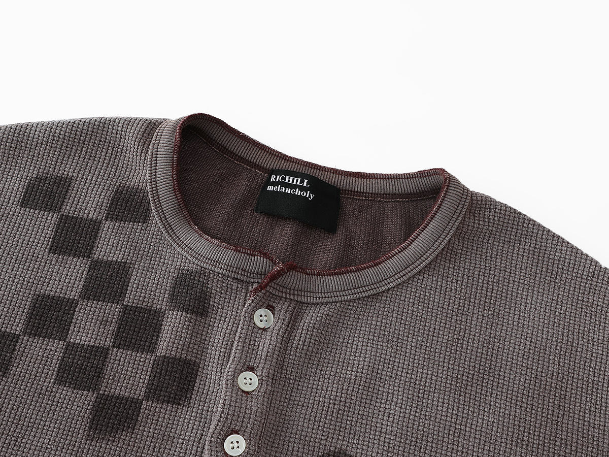 FADED WAFFLE PORTRAIT TEE