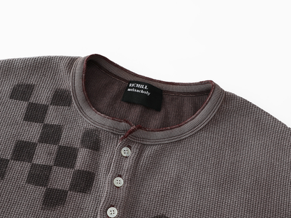FADED WAFFLE PORTRAIT TEE