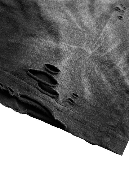 SPRAY WASH LAYERED LONG TEE