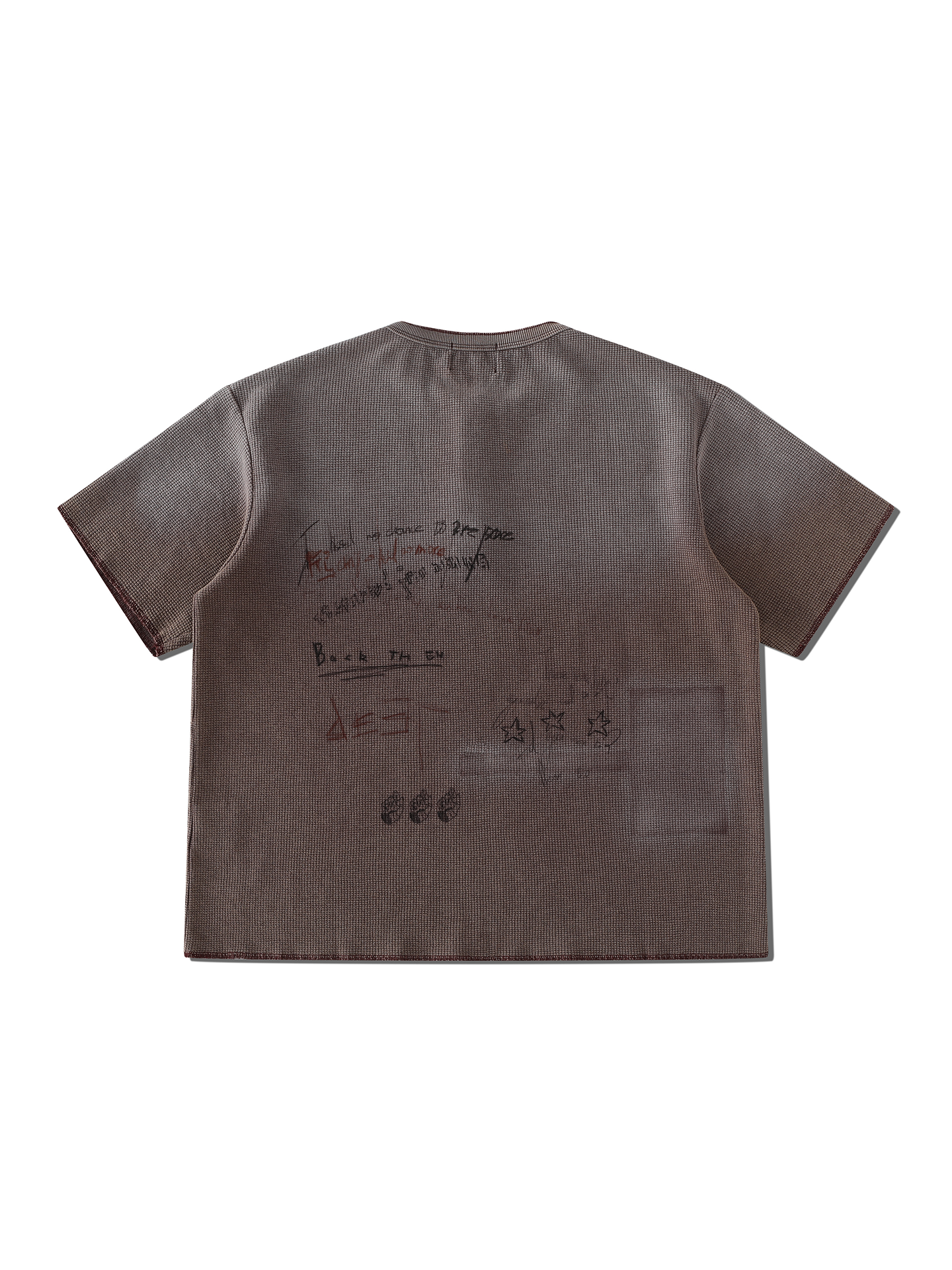 FADED WAFFLE PORTRAIT TEE