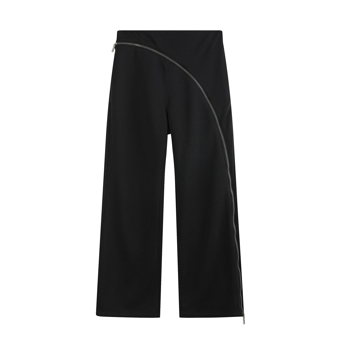 CURVED CHAIN KNIT SWEATPANTS