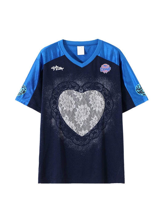 LACE PANEL STREET JERSEY