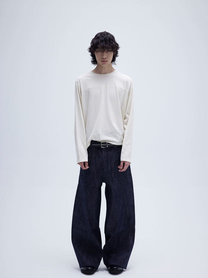 STRUCTURAL CUT LONG SLEEVE TOP