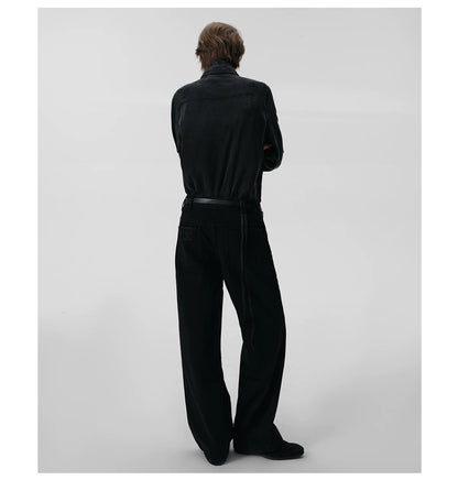 IMPERIAL COURT CORD EMBROIDERED SHIRT
